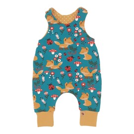 Waldtiere petrol Fuchs Strampler (50)