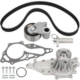 DRIVESTAR Engine Timing Belt Kit with Water Pump 2001 2002 2003 2004 2005 for Lexus IS300,1998 1999 2000 2001 2002 2003 2004 2005 Lexus GS300 3.0L L6 DOHC TCKWP215 TKT031
