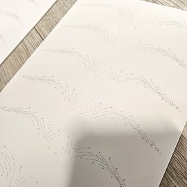 Men's Eyebrow Hairstroke Practice Rubber Sheet 2ea