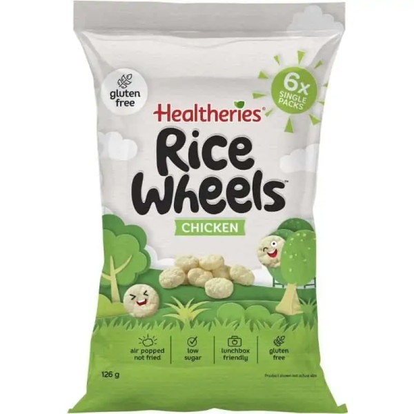 Healtheries Rice Wheels Chicken Multipack 6 pack