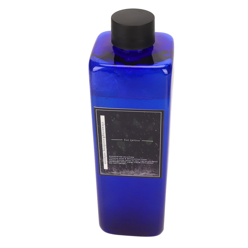 Tattoo Blue Solution Professional Gentle Refreshing Tattoo Care Cleaning Blue