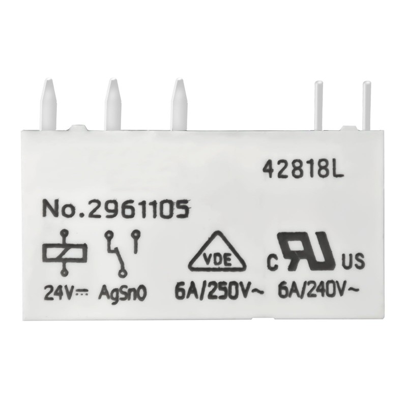 Versatile 24V 6A 5-Pin Relay No.2961105 (Pack of 12) -