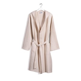 Caleffi Bathrobe, Natural, M