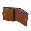 Tsumori Chisato Mini Wallet, Folding Wallet, Garden Golf Club, Braun