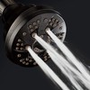 AquaDance Oil Rubbed Bronze High Pressure 6-Setting Spiral Shower Head