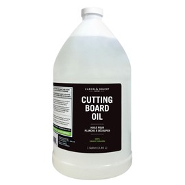Caron & Doucet - Cutting Board & Butcher Block Wood Oil - 100% Plant-Based & Vegan. Best for Wood Conditioning & Finishing. Does not contain petroleum based mineral oil.