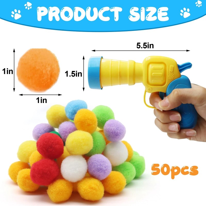 Interactive Firing Training Toy Mini Shooting Gun Game Elastic