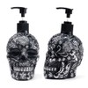 Skull Soap Dispenser with Rust Proof Pump, Refillable Liquid Hand