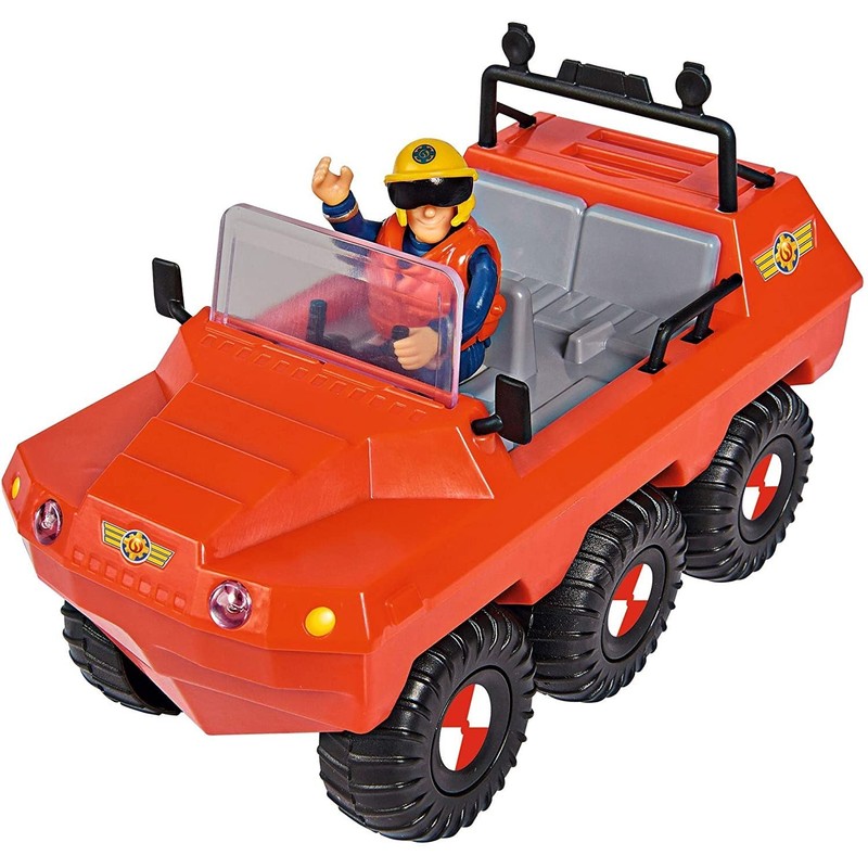 Simba 109251051038 Fireman Vehicle Hydrus with Character Sam, + 3