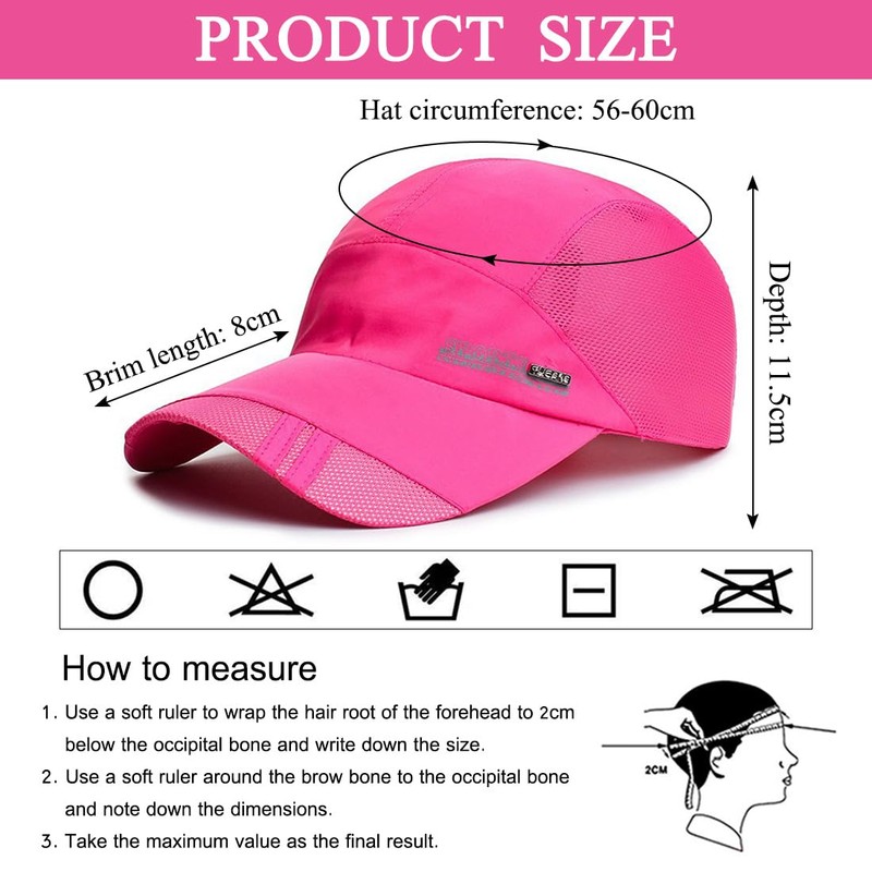 Cozyan Baseball Cap Classic Cotton Baseball Caps Adjustable Sun Protection