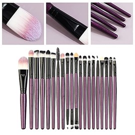 Pinceles de maquillaje 20 unids cosméticos profesionales para la cara maquillaje cepillo conjunto polvo corrector sombra de ojos cejas labios cepillo 
