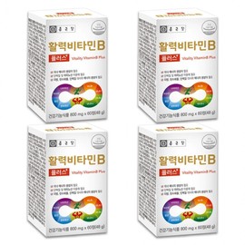 Chong Kun Dang Vitality Vitamin B Plus 800mg x 60 Tablets 4 Boxes