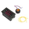 LED Digital Display AC 100~300V Voltmeter 0-100A Ampere Meter(Red red)