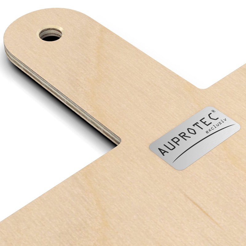 AUPROTEC Danny Wooden Pizza Shovel Pizza Board Birch Polished Set