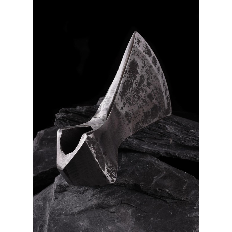 Hand-forged Axe blade for Exhibition ULFBERTH Medieval Viking Axt