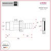 Schläfer 704411 | HS Drain Valve Ball Valve Male Thread