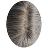 22 Inch Long Brown Straight Wig with Bangs Synthetic Wig