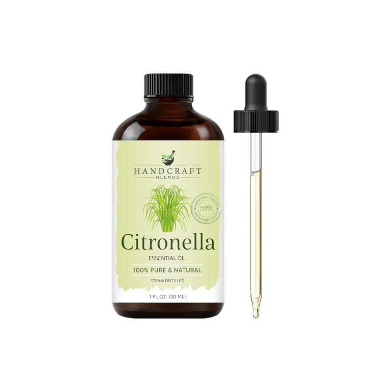 Handcraft Blends Citronella Essential Oil - 100% Pure and Natural