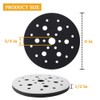 Gekufa Soft Interface Pad 6 Inch, 25 Hole Hook &