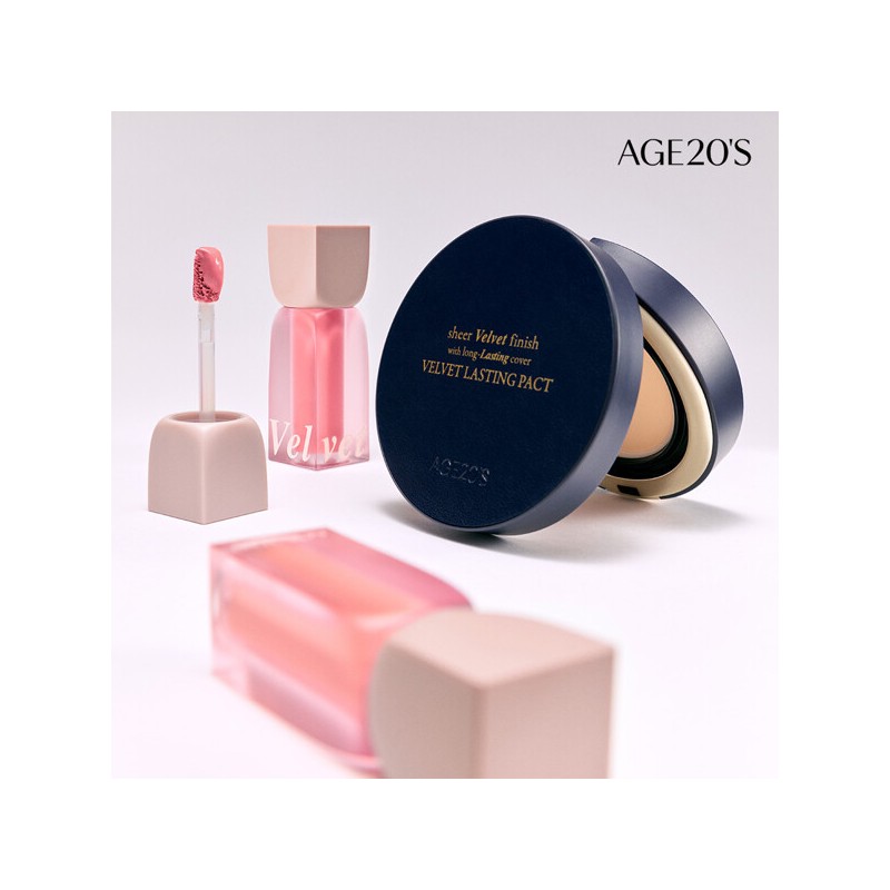 Age 20's (현대Hmall)에이지투웨니스AGE20S 벨벳 래스팅 팩트(본품1+리필1) (SPF50+ PA++++) AGE20S Velvet