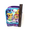 Nickelodeon Shimmer and Shine Lunch Bag Tote Bottom Compartment Sparkly