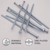 SKIR'CO (Pack of 12) Wood Screws Hexagon Head Galvanised Steel
