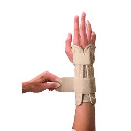 Mueller Wrist Stabilizer, Large/X-Large, Beige, 1-Count Package