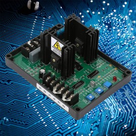 Voltage Regulator,Single Phase Three Phases Universal Automatic Voltage Regulator,GAVR-20A Generator Voltage Regulator,Adjustable Voltage Range,Over-Voltage