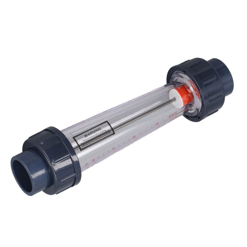 Plastic Tube Liquid Flowmeter High Accuracy Large Range Acid Alkali