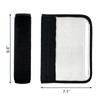 Mebamce 2 Pack Black Soft and Comfortable Car Seat Belt