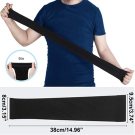 2 Pairs - Arm Cooling Sleeves UV Sun Protection Arm Sleeves for Women Men Youth, MH MOIHSING Arm Warmers for Cycling Driving Outdoor Sports Basketball Sleeves, Arm Compression Sleeves, Black