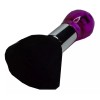 variable Bledo Barber Sacudidor De Cabello Mango De Cristal Morado