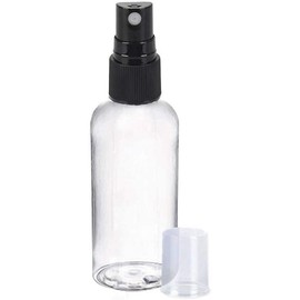 Refillable Bottles Transparent Plastic Portable Mini Travel Spray Bottle Empty Accessories，Refillable Containers，Spray Bottles (1, 1, Cylindrical, 120, Milliliters)