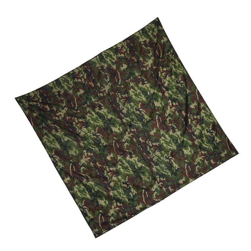 Camouflage Outdoor Portable Lightweight Rainproof Mat RainTent Tarp Shelter (3*2.9m)