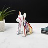 THE HOME DECO FACTORY Ceramic Bulldog Sculpture 20 cm