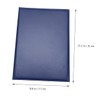 Operitacx Leatherette A4 Certificate Cover Compatible Blank Certificate Folder Elegant