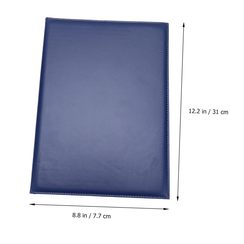 Operitacx Leatherette A4 Certificate Cover Compatible Blank Certificate Folder Elegant