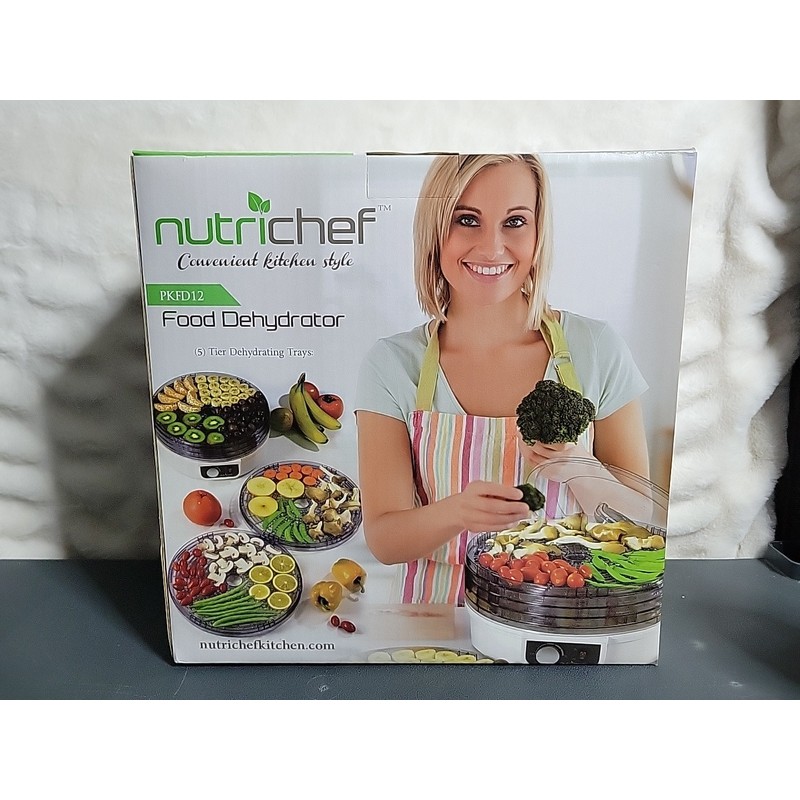 Pyle New Food Dehydrator, NutriChef Kitchen Electric Countertop Food Preserver