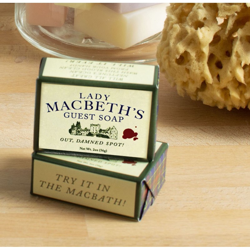 The Unemployed Philosophers Guild Shakespeare Lady Macbeth's Guest Soap -