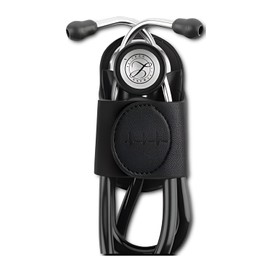 Stethoscope Holder Hip Clip, Magnetic PU Leather Stethoscope Holster for Scrubs, Belt, Lab Coat, Compatible with Littmann, MDF and Most Stethoscopes, for Nurses, Doctors, RN, EMT, Medical Students