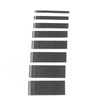 8pcs Leather Blades Different Sizes Steel Scraper with Storage Box