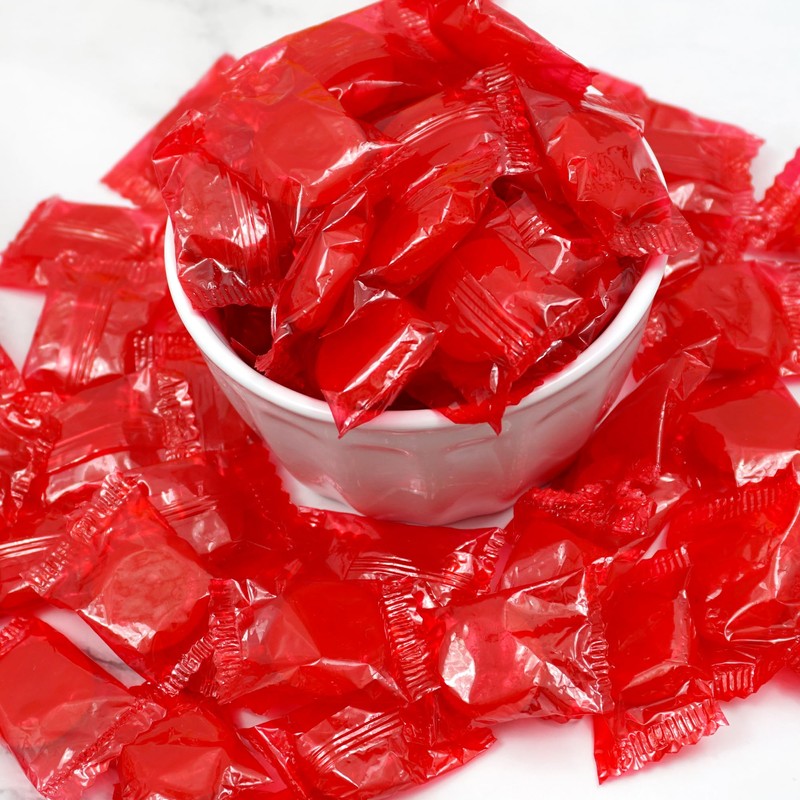 Cinnamon Discs Hard Candy - 2lb Bulk Bag (Approx. 150
