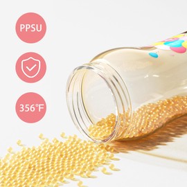 YOHKOH Kids Water Bottle for School or Travel, 11oz Reusable Kids School Water Bottle, Leak-Proof Portable Water Bottle for Girls & Boys, BPA-free (Blue, 1 Pack)