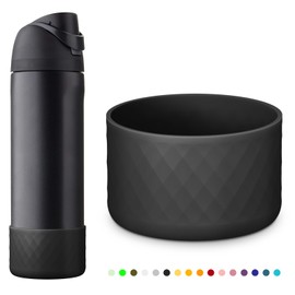 yoelike Silicone Boot for Owala Water Bottle 24 oz, Anti-Slip Protective Sleeve for FreeSip/Twist/Flip, Bottom Bumper Cover for Watter Bottle Accessories