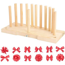 Ejoyous Bow Maker, Bow Maker para Cinta para Coronas, Herramienta para Hacer Lazos Ajustable de Varios Tamaños para Lazos de Re galo, Ramilletes de Muñeca, Lazos para el Pelo