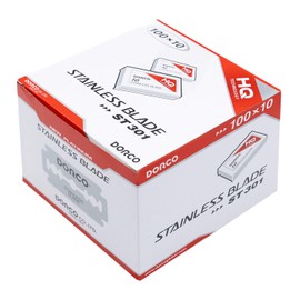 Dorco ST301 Platinum Extra Double Edge Razor Blades - 1000 Blades, Premium Quality for Exceptional Shaving