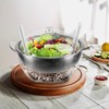 MOLIGOU Iced Salad Bowl, Salad Serving Bowl with Ice Holder
