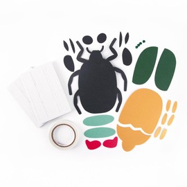 APLI Kids 19882 Craft Bastelset für 3D-Käfer, komplette Materialien, kreative Aktivität für Kinder ab 6 Jahren