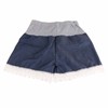 Maternity Denim Shorts Thin Soft Breathable Drawstring Fashionable Pregnancy Support