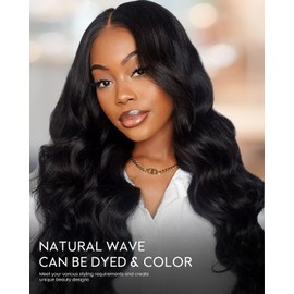 Arabella Real Wear and Go Glueless wigs Human Hair Pre Plucked Pre Cut 250% Denstiy 5x6 HD Lace Closure Body Wave Pre Bleached Knots Lace Front Wig Natural Color(20 inch,5x6 lace body wave)